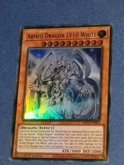 Yu-Gi-Oh Armed dragon lv10 white | BLOV-EN005 - Image 1