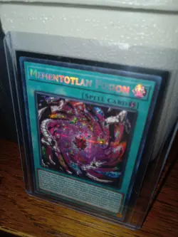 YuGiOh! - Mementotlan Fusion MP25-EN073 Prismatic Secret Rare 1st Edition NM - Image 1