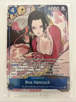 One Piece Card Game Boa Hancock #ST17-004 English Version Foil Sealed - TCCCX - Image 1