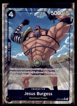 One Piece The Best- Vol. 2 OP09-086 Jesus Burgess Alternate Art - Image 1