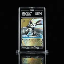 Disney Lorcana Oswal The Lucky Rabbit D23 Collector Promo TAG 10 06/D23 - Image 1