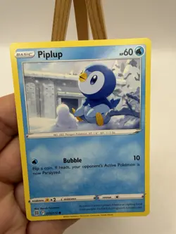 Piplup 035/172 Common - BRILLIANT STARS Pokemon Card NM - Image 3