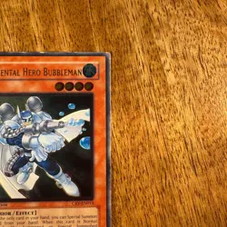 Elemental Hero Bubbleman (UTR) CRV-EN014 1st Edition Yugioh Card - Image 4