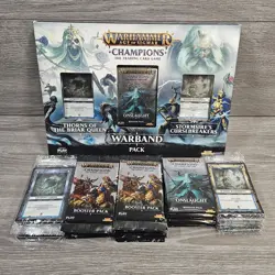 Warhammer Champions TCG Booster + Onslaught Champions Sealed Packs Job Lot Cards - Image 2