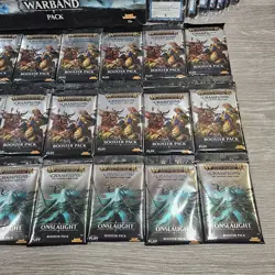 Warhammer Champions TCG Booster + Onslaught Champions Sealed Packs Job Lot Cards - Image 4