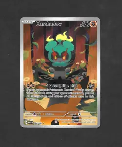Marshadow 146/132 - Mega Evolution Illustration Rare Holo Pokemon Card TCG NM - Image 1