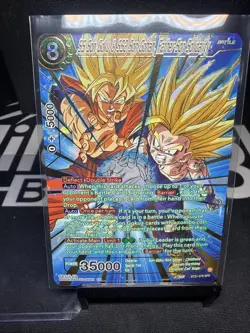 SS Son Goku & SS2 Son Gohan, Father-Son Solidarity BT21-079 SPR DBS Card - Image 1