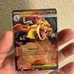Mega Charizard Y ex - 022/217 Ascended Heroes Pokemon TCG Holo Double Rare Card - Image 1