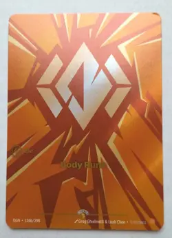 Riftbound TCG Origins Nexus Night Body Rune Promo Card OGN 126b/298 - Image 1