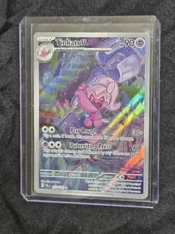 Pokemon TCG Tinkatuff Scarlet & Violet Paldea Evolved Holo Card 217/193 - Image 3