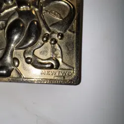 1999 Pokemon TCG MewTwo 23K Gold Plated Card #150 VINTAGE GREAT CONDITION - Image 5