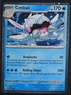 Cetitan - (Cosmos Holo) Holo Promo #063 SV: Scarlet & Violet Promo Cards 2023 NM - Image 1