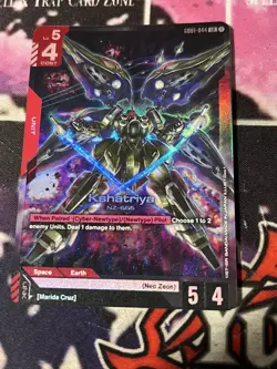 Kshatriya (GD01-044) - Newtype Rising #GD01-044 LR - NM Foil Gundam Card Game - Image 1