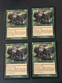 Acorn Harvest X4 Torment Various Condition See Pics Front Back - Image 1