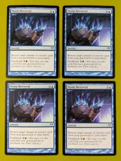 Mystic Retrieval x4 Dark Ascension 4x Playset Magic the Gathering MTG - Image 1
