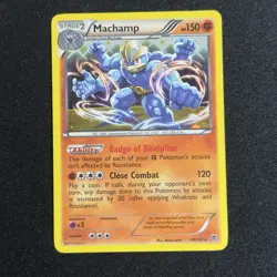 Machamp 49/101 Rare Plasma Blast - Pokemon Foil Holo 2013 English LP/NM - Image 1