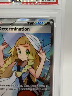 PSA 10 Lillie's Determination 169/132 Pokemon Mega Evolution Trainer UR Full Art - Image 3