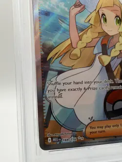 PSA 10 Lillie's Determination 169/132 Pokemon Mega Evolution Trainer UR Full Art - Image 5