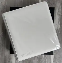 Vault X White Edition 12 Pocket Exo-Tec Zip Binder - BRAND NEW - VaultX Pokemon - Image 1
