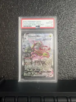 Pokemon 2021 Rayquaza VMAX 218/203 Alt Art Evolving Skies GEM MINT PSA 10 - Image 1