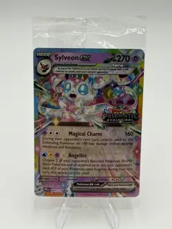 Pokemon Prismatic Evolutions Sylveon ex 041/131 Surprise Box Stamped Sealed - Image 1
