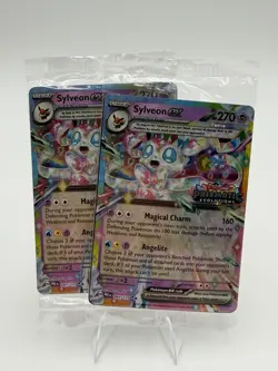 Pokemon Prismatic Evolutions Sylveon ex 041/131 Surprise Box Stamped Sealed - Image 3