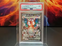 2023 POKEMON OBF EN SPECIAL ILLUSTRATION RARE #223 CHARIZARD PSA 9 🐦‍🔥 - Image 1