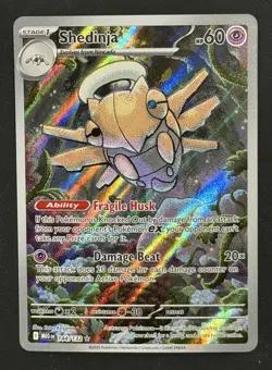 Shedinja 144/132 - Illustration Rare - Pokemon Mega Evolution - NM PACK FRESH!! - Image 1