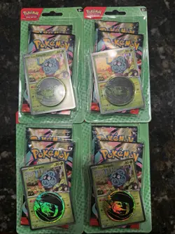 4x Pokemon Mega Evolution Ascended Heroes 2 Pack Blister Erikas Tangela SEALED - Image 1