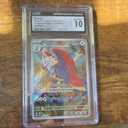 Pokemon Braviary 076/064 Sv7a Dragona Art Rare Holo CGC 10 Japanese - Image 1