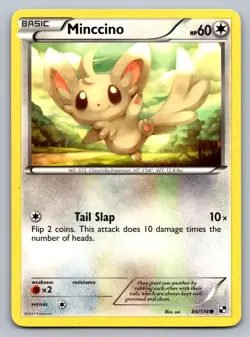 Pokemon TCG Black and White Minccino 88/114 - Image 1