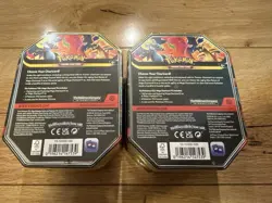 Pokemon Mega Charizard -Set of 2- Tins ✅Sealed ✅In Hand - Image 2