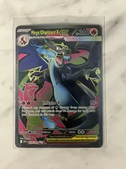 Pokemon TCG Mega Charizard X EX - Phantasmal Flames 109/094 Full art Fresh Pull - Image 1