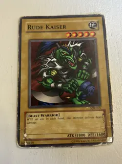 Yu-Gi-Oh! TCG Rude Kaiser Kaiba SDK-027 Unlimited Common - Image 1