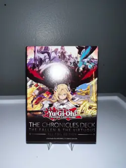 YUGIOH THE CHRONICLES DECK: THE FALLEN & THE VIRTUOUS (ALL-FOIL EDITION) DECK - Image 1