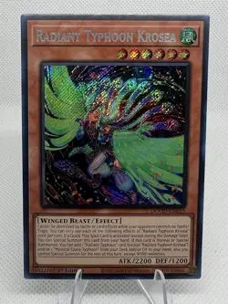 Radiant Typhoon Krosea (Secret Rare) DOOD-EN015 Doom of Dimension Yu-Gi-Oh! - Image 1