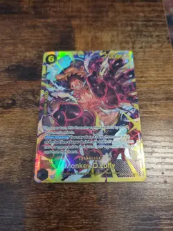 One Piece TCG OP10-118 Monkey.D.Luffy SEC Alternative Art NM - Image 2