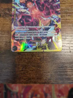 One Piece TCG OP10-118 Monkey.D.Luffy SEC Alternative Art NM - Image 4