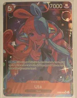 Uta ALT ART SR EB03-003 SR ONE PIECE Heroines Edition - ENGLISH - Image 1
