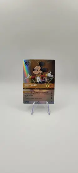 Disney Lorcana TCG: Mickey Mouse - Friendly Face 18/ P1 - Disney 100 Promo - NM - Image 2