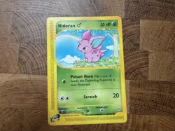 Pokemon Nidoran TCG Male Aquapolis Card 96/147 Regular Common - Image 1