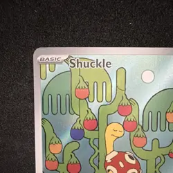 Shuckle 136/132 Rare Holo Ability Basic Pokemon Card MEG Set HP 80 - Image 4