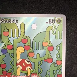 Shuckle 136/132 Rare Holo Ability Basic Pokemon Card MEG Set HP 80 - Image 5