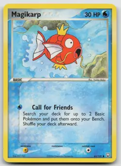 Pokemon Card Magikarp Common Team Rocket Returns 65/109 - Image 1