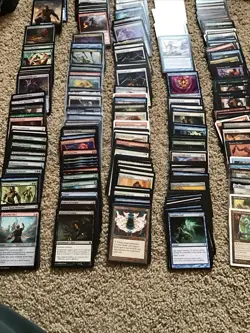 Magic the Gathering MTG Vtg Lot 350 Cards Estate As Found Not Searched 2 - Image 1