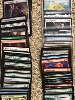 Magic the Gathering MTG Vtg Lot 350 Cards Estate As Found Not Searched 2 - Image 3