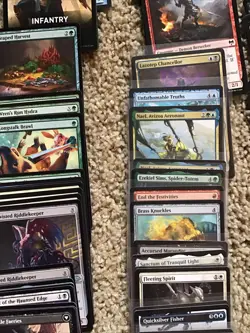 Magic the Gathering MTG Vtg Lot 350 Cards Estate As Found Not Searched 2 - Image 4