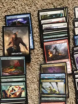 Magic the Gathering MTG Vtg Lot 350 Cards Estate As Found Not Searched 2 - Image 5