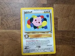 Pokemon TCG Igglybuff Neo Discovery Unlimited Uncommon Card 40/75 Regular - Image 1