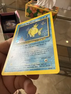 Pokemon TCG Shining Magikarp Card 66/64 Mint Condition - Image 3